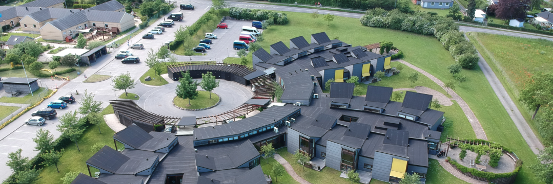 Bostedet Koglerne set oppefra