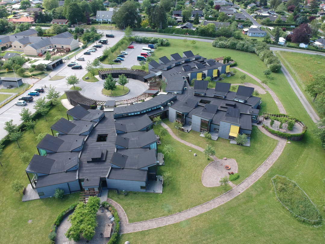 Bostedet Koglerne set oppefra